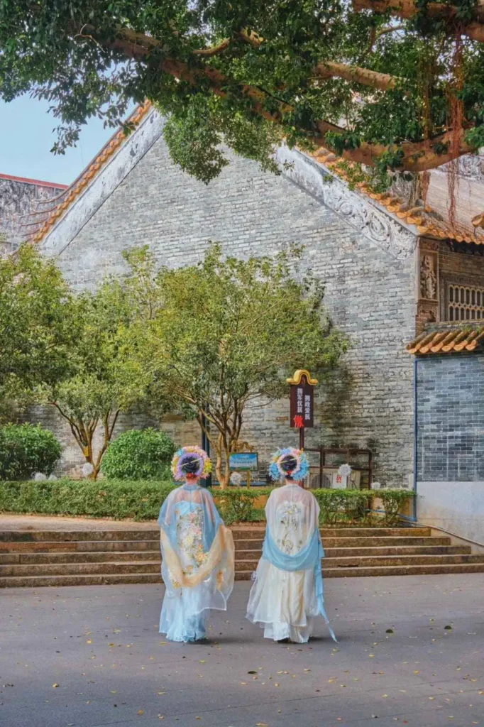Lingnan Gardens, Shawan and Canton Tower