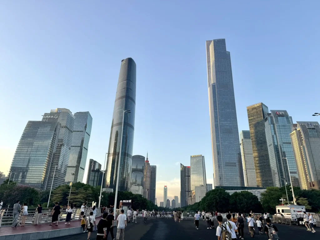 Private Ankunft und erster Blick auf Guangzhou