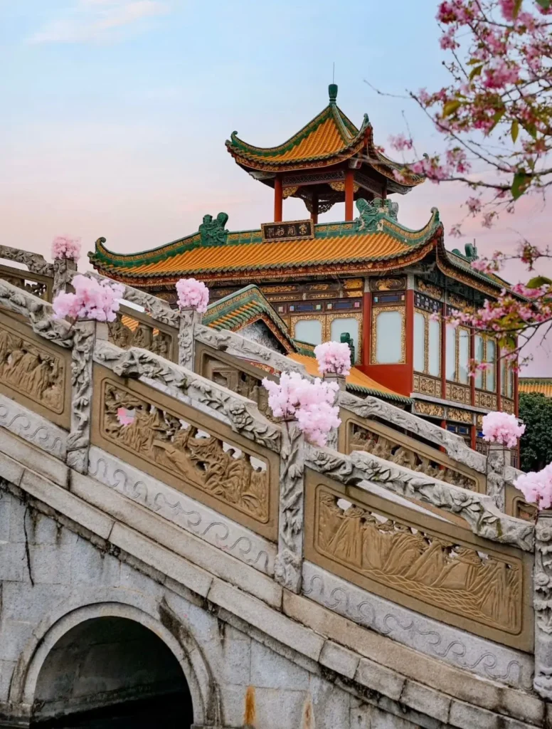 Lingnan Gardens, Shawan and Canton Tower
