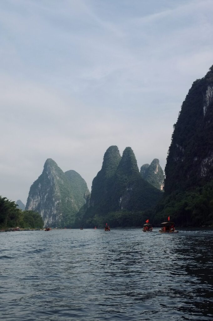 High-Speed Train to Xingping and the Li River