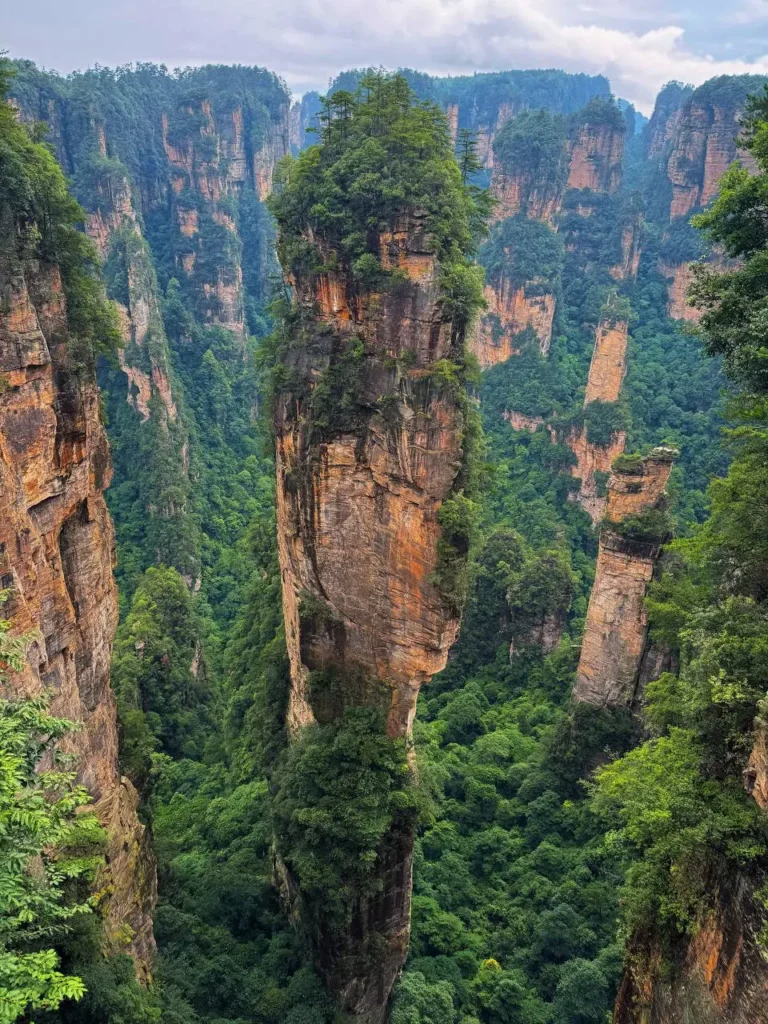 Yuanjiajie and the Bailong Elevator