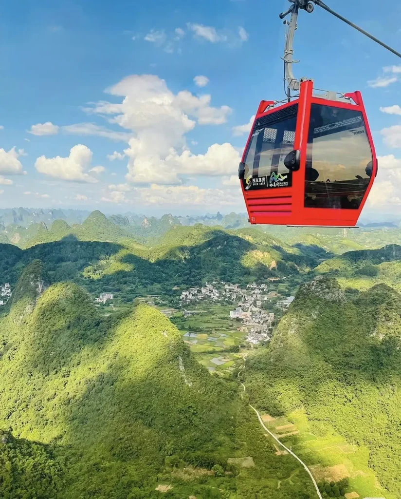 Weiterreise nach Yangshuo und Karstblicke