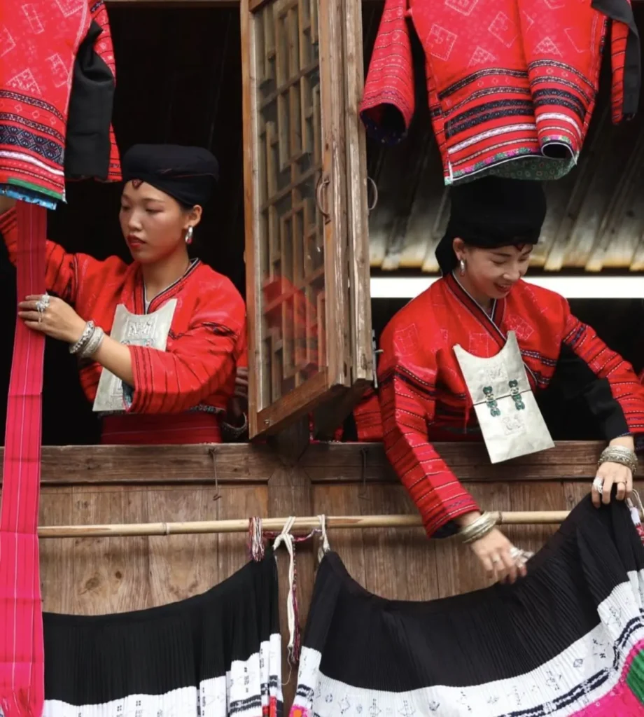 Dazhai, Longji-Terrassen und Rote Yao