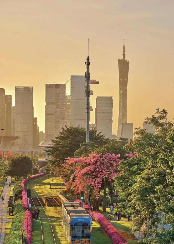 Private Ankunft und Kulturerbe von Guangzhou
